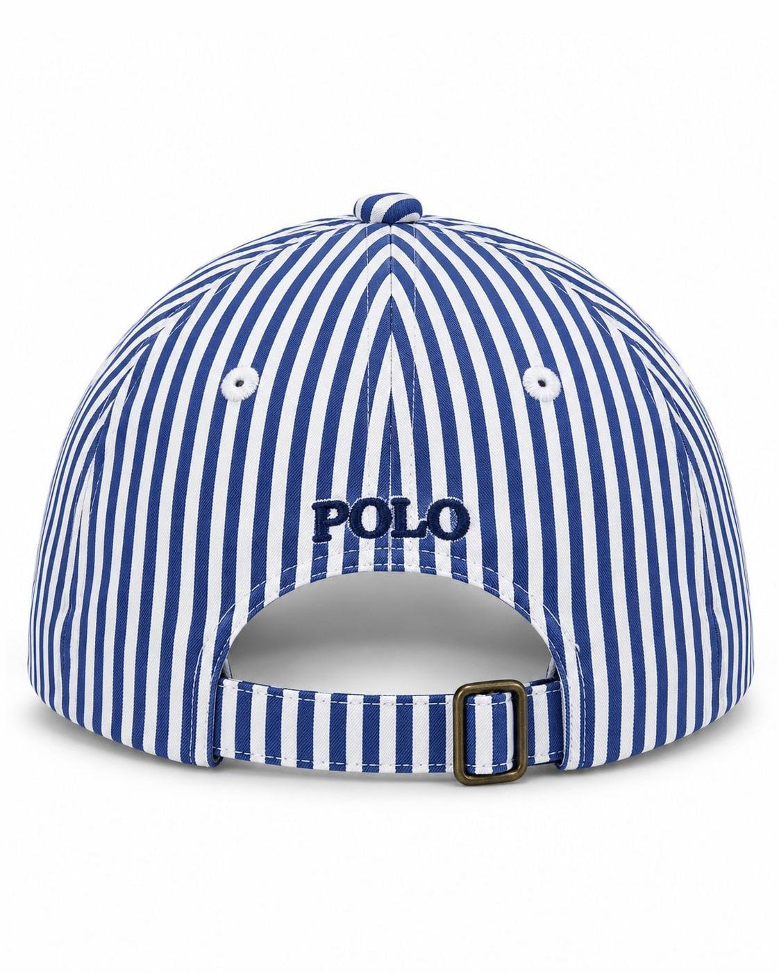 כובע פסים כחול Ralph Lauren מקורי, גב