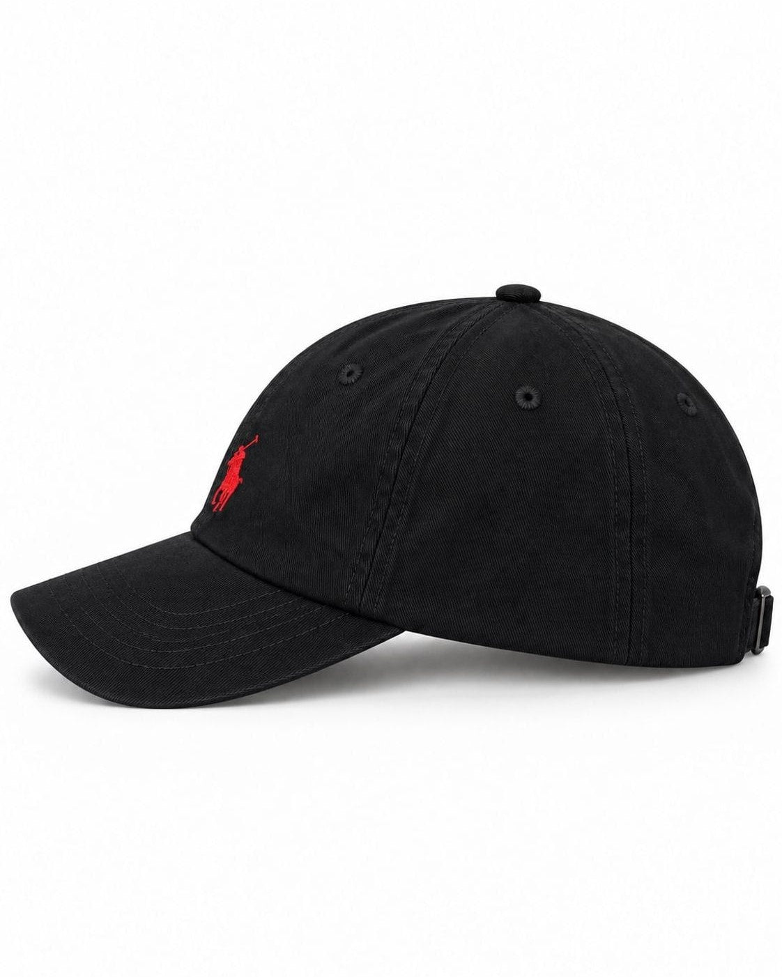 כובע קלאסי שחור Ralph Lauren מקורי, צד