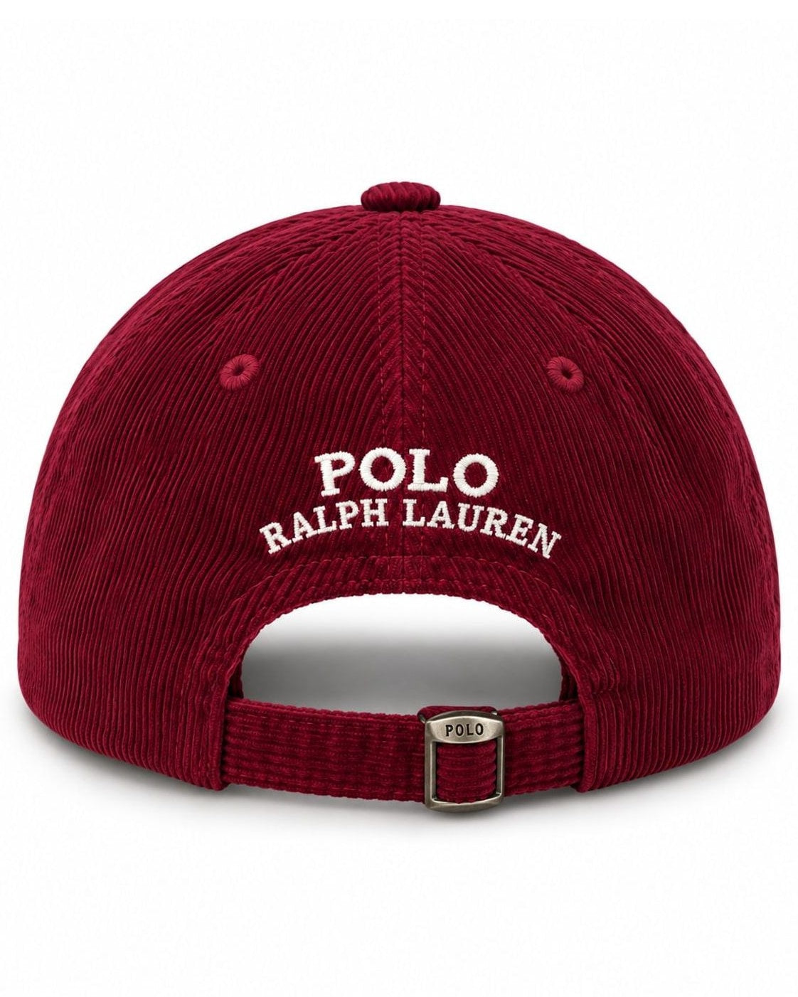 כובע קורדרוי בורדו Ralph Lauren מקורי, גב