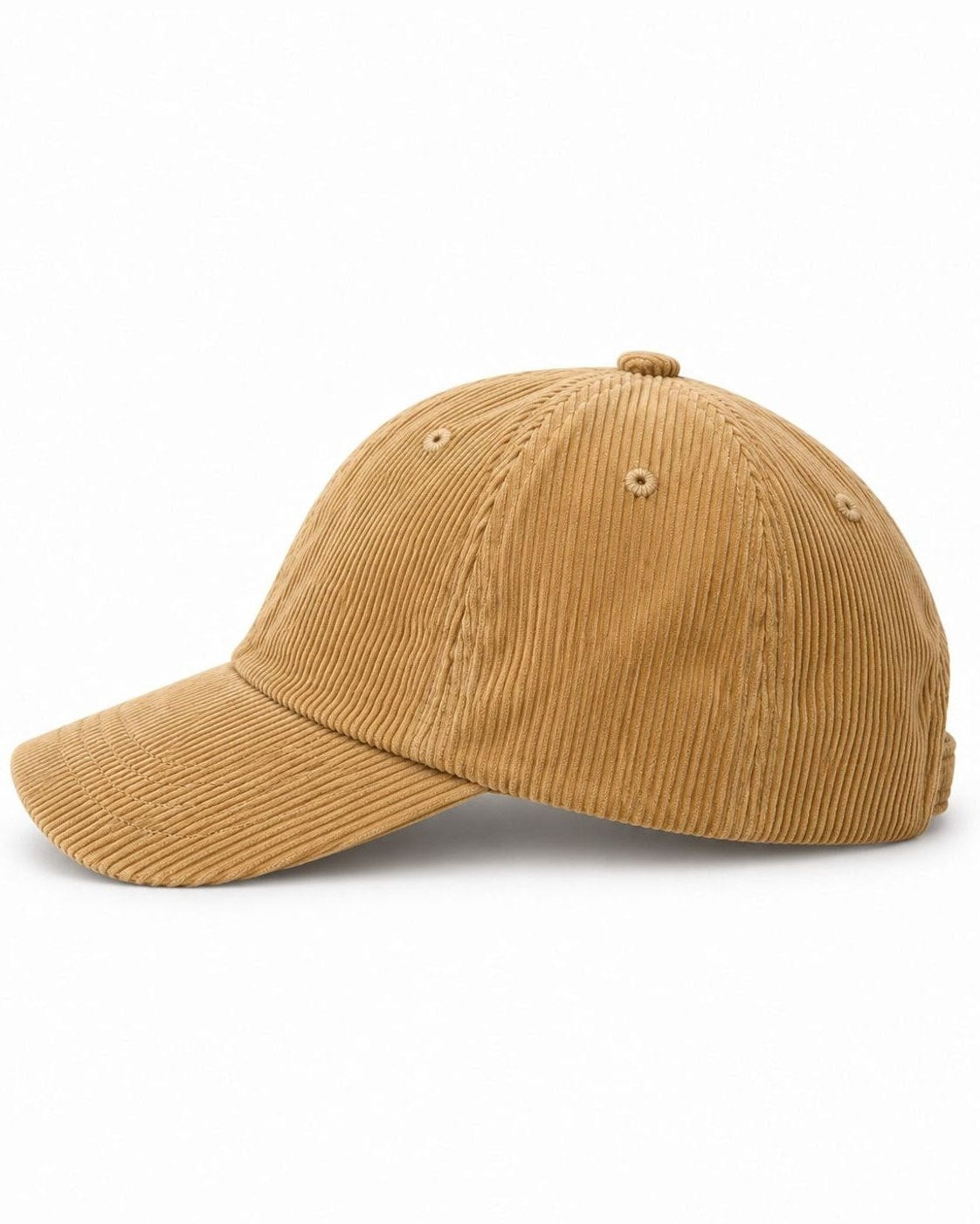 כובע קורדרוי בז׳ Ralph Lauren מקורי, צד